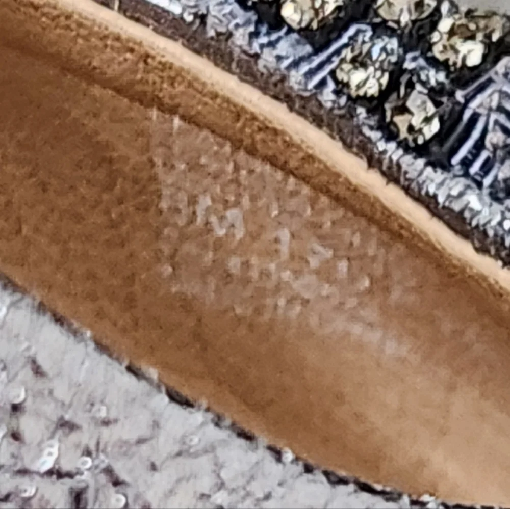 Tory Burch Mettalic Eddie Ballet Flats‎ With Crystal Bow